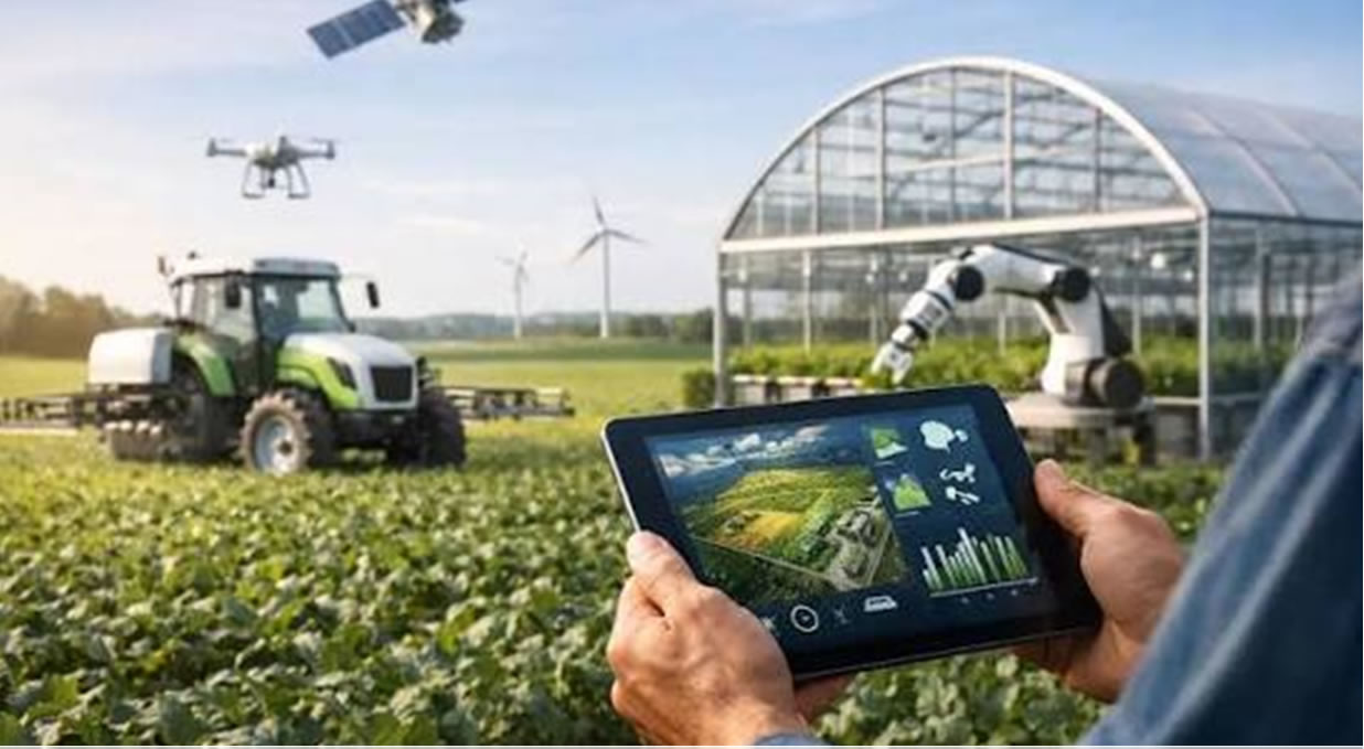 Modern farming and technology